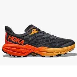 Hoka One One Speedgoat 5 Shoe Men's in Castlerock and Flame